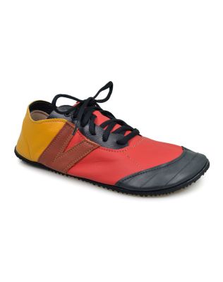 Red and yellow Primal RunAmoc running shoes
