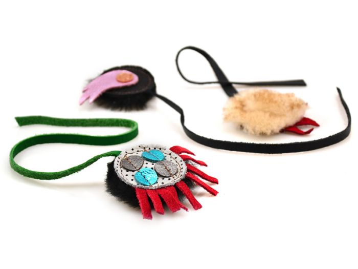 Leather Cat Toys 