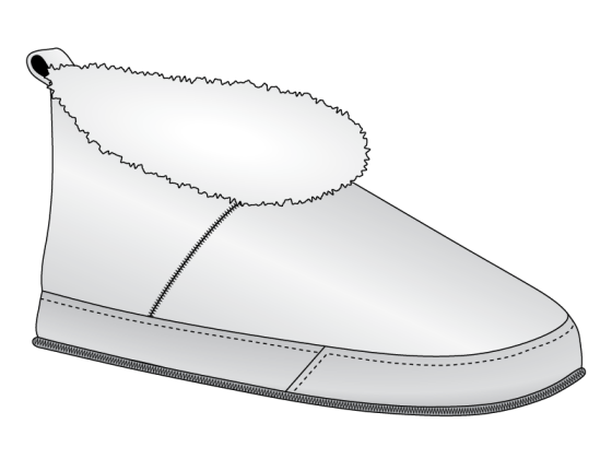 Clearance Fireside Slipper