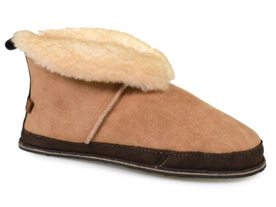 Adult S'more Sheepskin Slipper