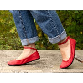 Softstar Shoes Adult Ankle Strap Ballerine Flat photo 2