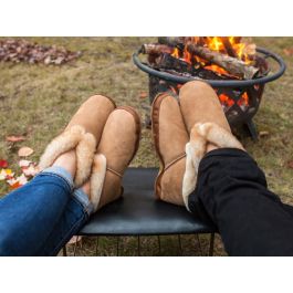 Softstar Shoes Adult Fireside Sheepskin Slippers photo 2