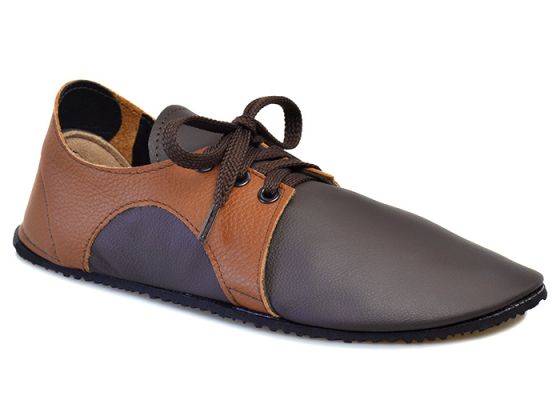 Brown Leather Minimalist Shoes