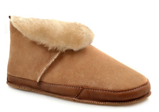 Size 6-12 Mens Womens Unisex Real Leather Sheepskin Wool Slipper Moccasins 