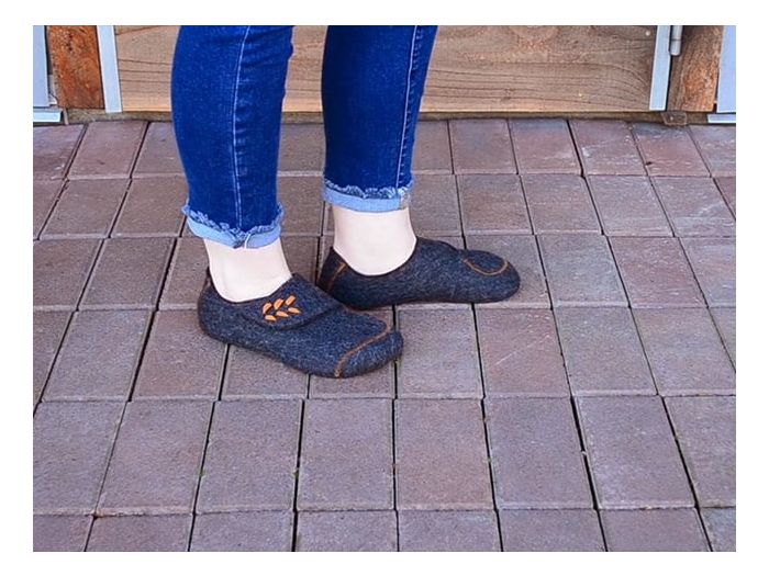 Merino Wool Slippers - Indoor Moccasin Slippers