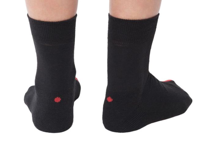 Plus12 Socks with Red Sizing Dot