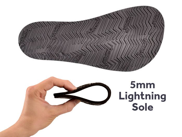 Flexible Zero Drop Lightning Soles