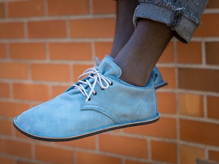 Primal Sawyer in Denim Leather