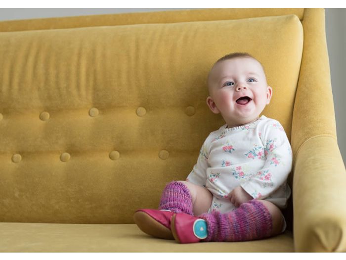 Colorful Sheepskin Baby Moccasins