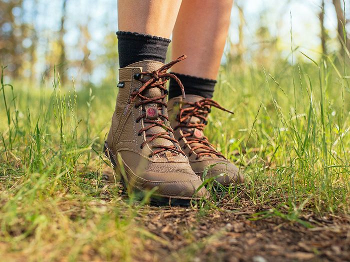 hiking shoes brown