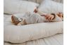 Taupe Leather Baby Crib Shoes