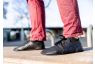 Wedding black leather formal shoes