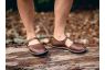Natural Brown Leather Mary Janes