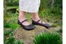 Comfortable Black Leather Shoes for Women