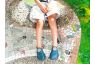 Slip on leather shoes for kids