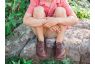 Child Lightning Sole Rugged Rambler in Brown Leather