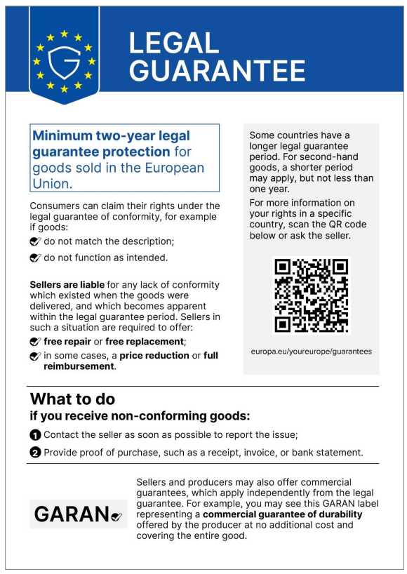 EU Harmonized Notice