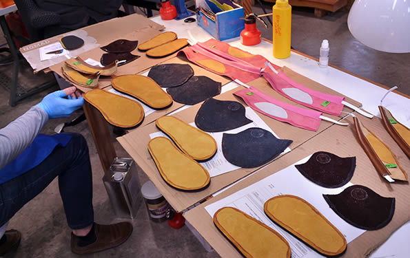 Colorful Leather Scraps for Crafts - Softstar Shoes