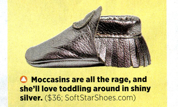 Softstar Shoes in American Baby Magazine