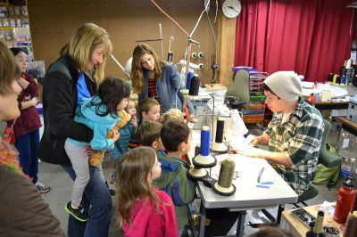 Preschoolers See Elves at Work