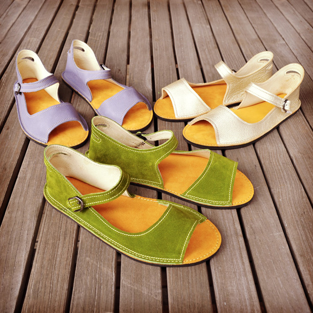 New Adult Solstice Sandal from Soft Star Shoes! Handmade in Oregon.