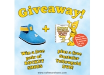 New Giveaway: Win a pair of ROCKET SHOES plus a Gustafer Yellowgold Music DVD/CD Set!
