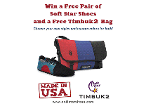 Independence Day GIVEAWAY: Win a Free Pair of Soft Star Shoes PLUS a Free Bag From Timbuk2!