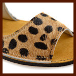 Introducing "Ponyhair" Cheetah Print Sandals