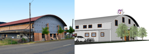 Soft Star is Moving! Watch Us (Literally) Raise the Roof On Our New Oregon Workshop [VIDEO]