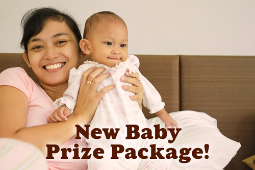 GIVEAWAY: Diapers, Blocks and Shoes, Oh My! Enter to Win Our New Baby Prize Package