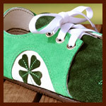 Celebrate St. Patrick's Day with Handcrafted Shamrock Shoes!