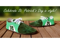 Celebrate St. Patrick's Day with Handcrafted Shamrock Shoes!