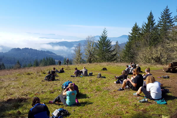 Lunch at Dimple Hill