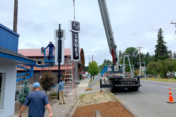 Installing Softstar Post Sign