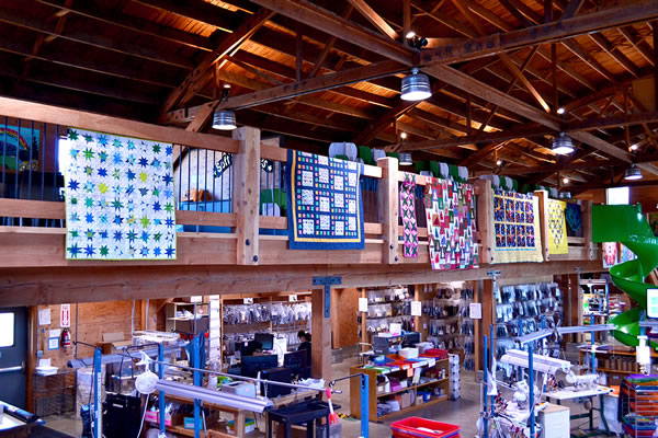 Contemporary Quilts on Display at Softstar Workshop