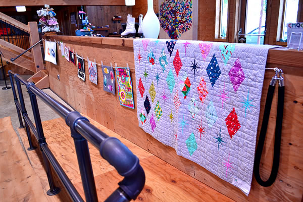 Quilts featured at Softstar shoemaking workshop