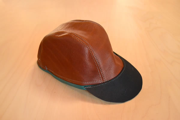 Handcrafted Leather Cap