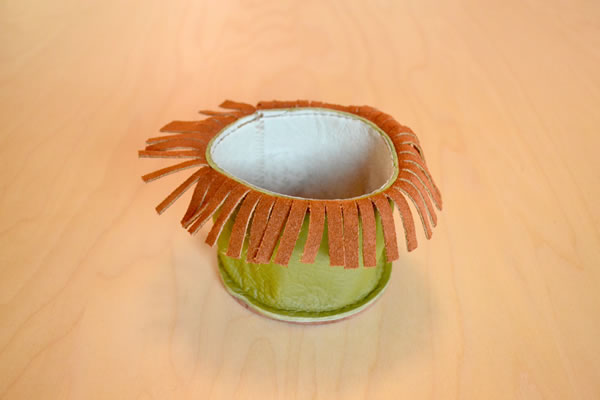 Handcrafted Leather Utility Cup