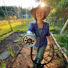 Megan: Turning “work” into play in the garden!