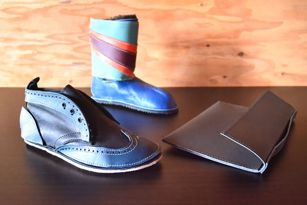 Rob Boots and Satchel