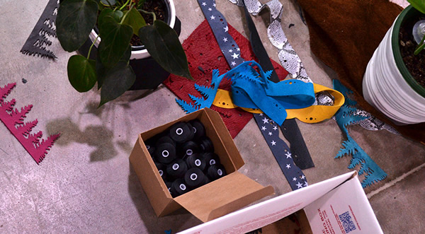 Bobbins and plants