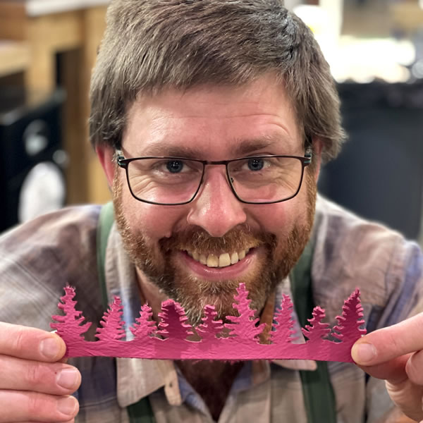 Tory holding leather treeline cutout