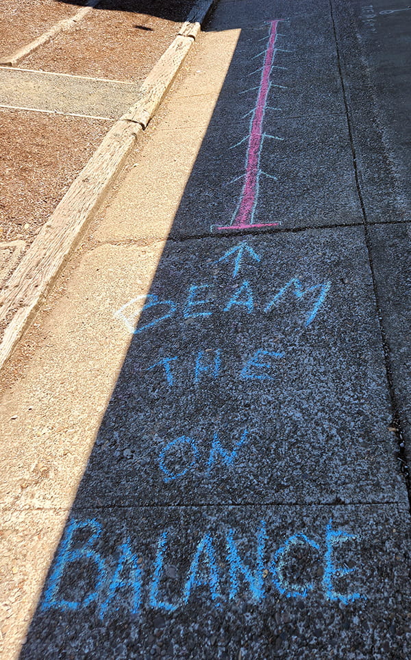 Sidewalk chalk