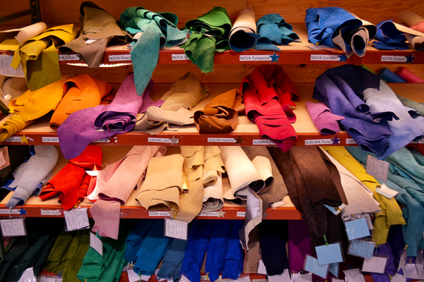 Natural leather used at Softstar