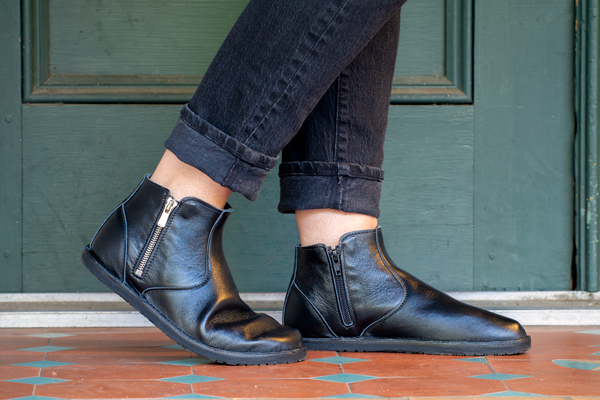 Astoria Barefoot Leather Ankle Boot